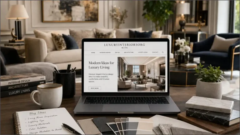 Writing About LuxuryInteriorsOrg Blog: A Practical Design Guide