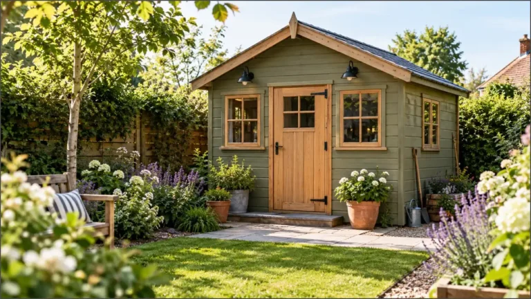 Designing a Wooden Shed That Belongs: Proportion, Colour, and Detail in the Garden