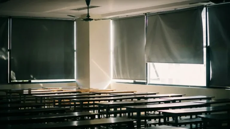 School blinds in London: Safety rules, blackout and summer glare